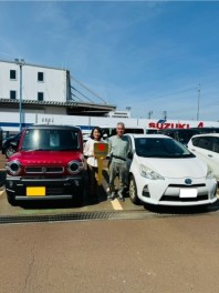 Ｗ様　ハスラーご納車おめでとうございます！